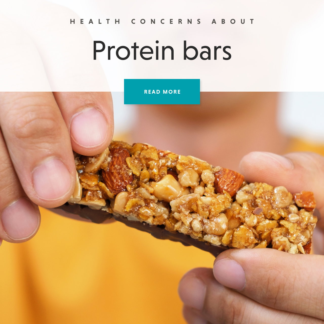 Protein bars concerns - READ MORE