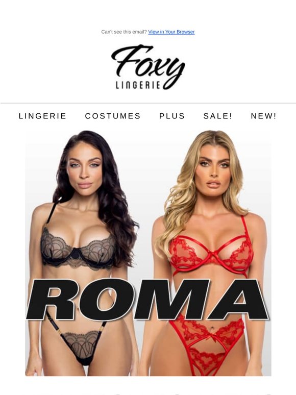New from Roma. Spring styles go fast.