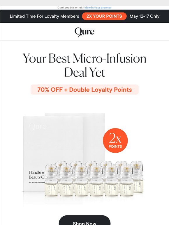 Stock up while your points count twice