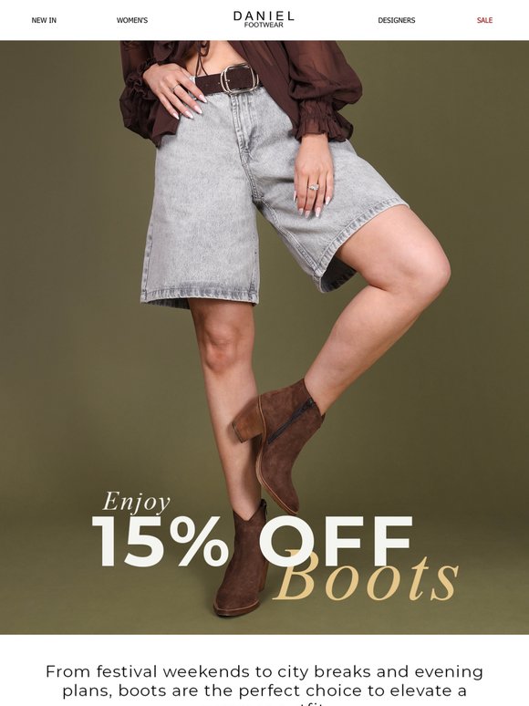 Boots Deserve a Summer Outing