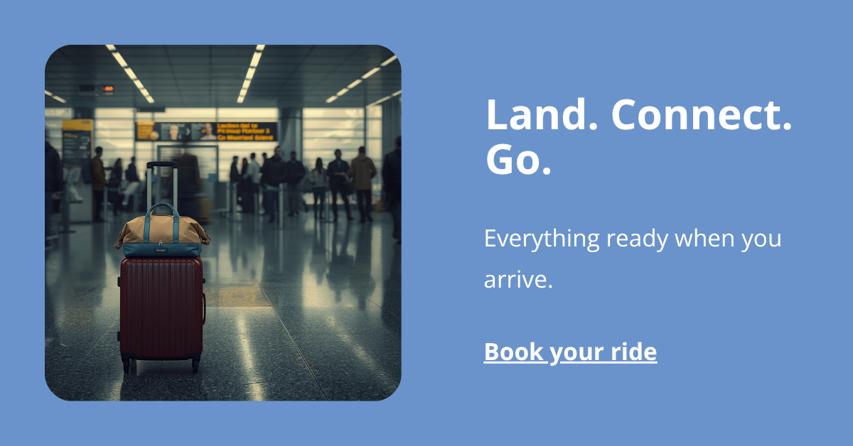 image of suitcase and text encouraging the user to check their price
