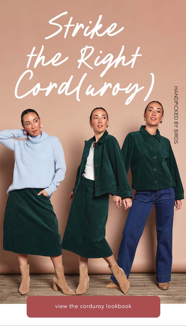 View the corduroy lookbook