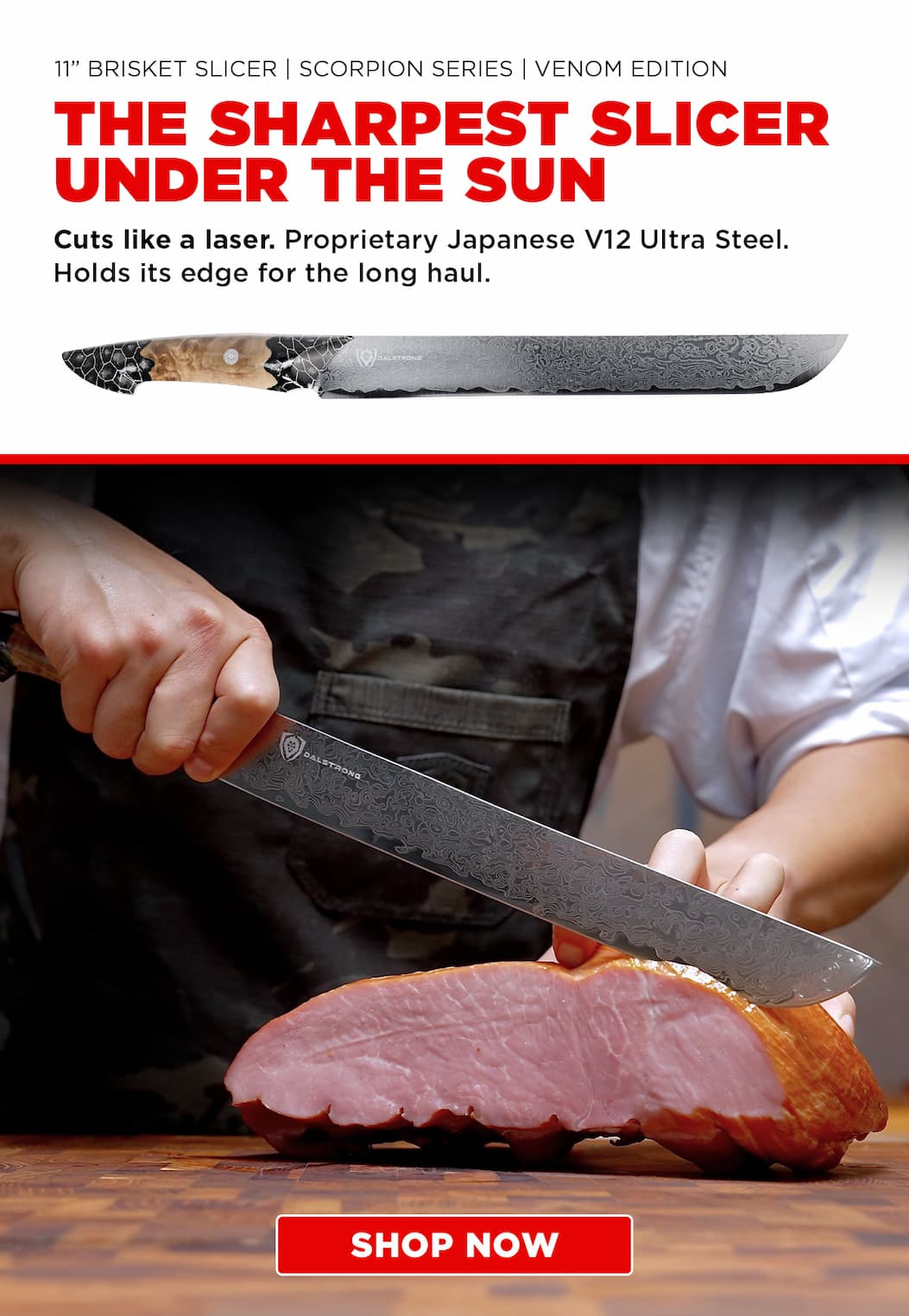 Scorpion Series Venom Edition 11" Brisket Slicer