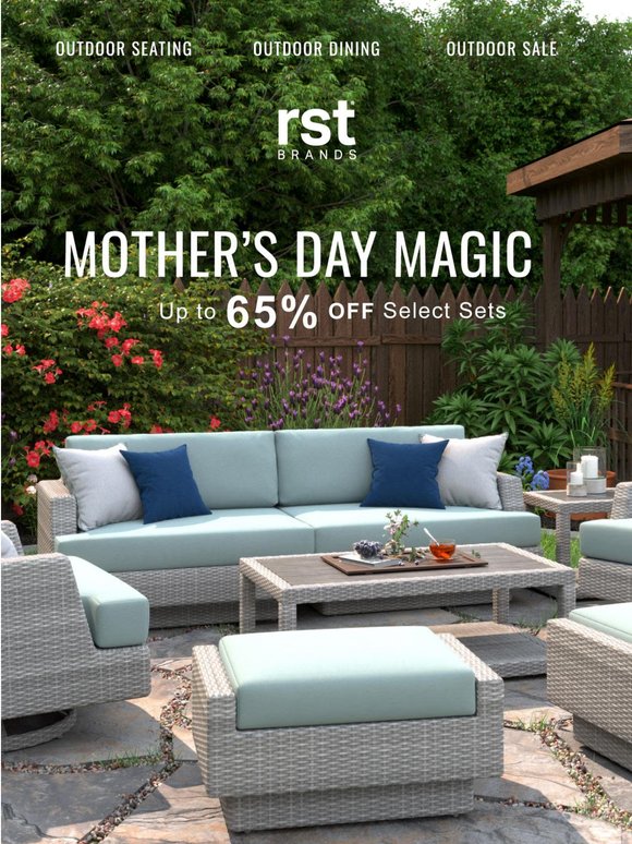 Your Patio Upgrade, Now Up to 65% Off