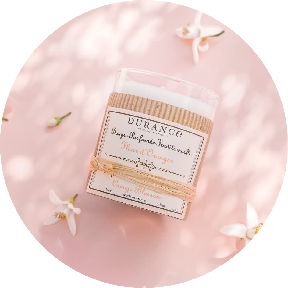 Bougie fleur d'oranger