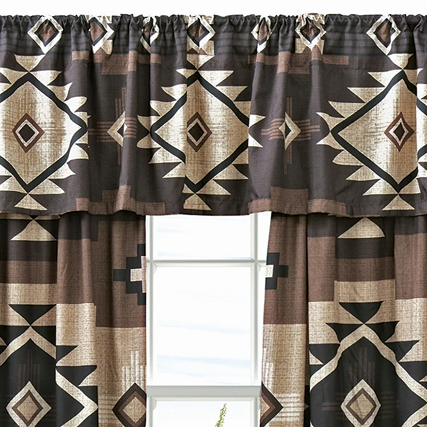 Whiskey Creek Lined Valance