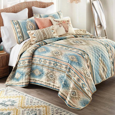 Image of Southwest Dream Quilt Bed Set - King