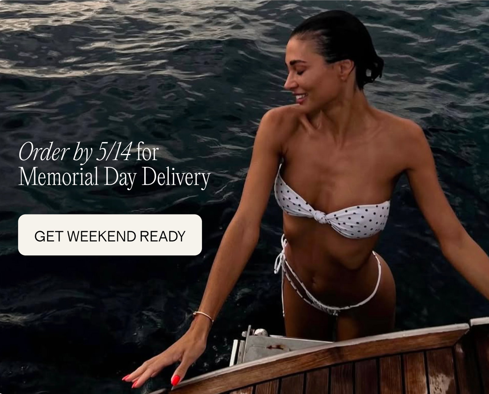 Order by 5/14 for Memorial Day Delivery