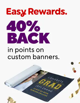 Buy 2, get 1 free select helium balloons
40% off custom cards, photo gifts, banners, posters & yard signs
40% back in points on custom banners
50% off select Staples shipping boxes when you buy 5 or more
$79.99 Staples Vector chair