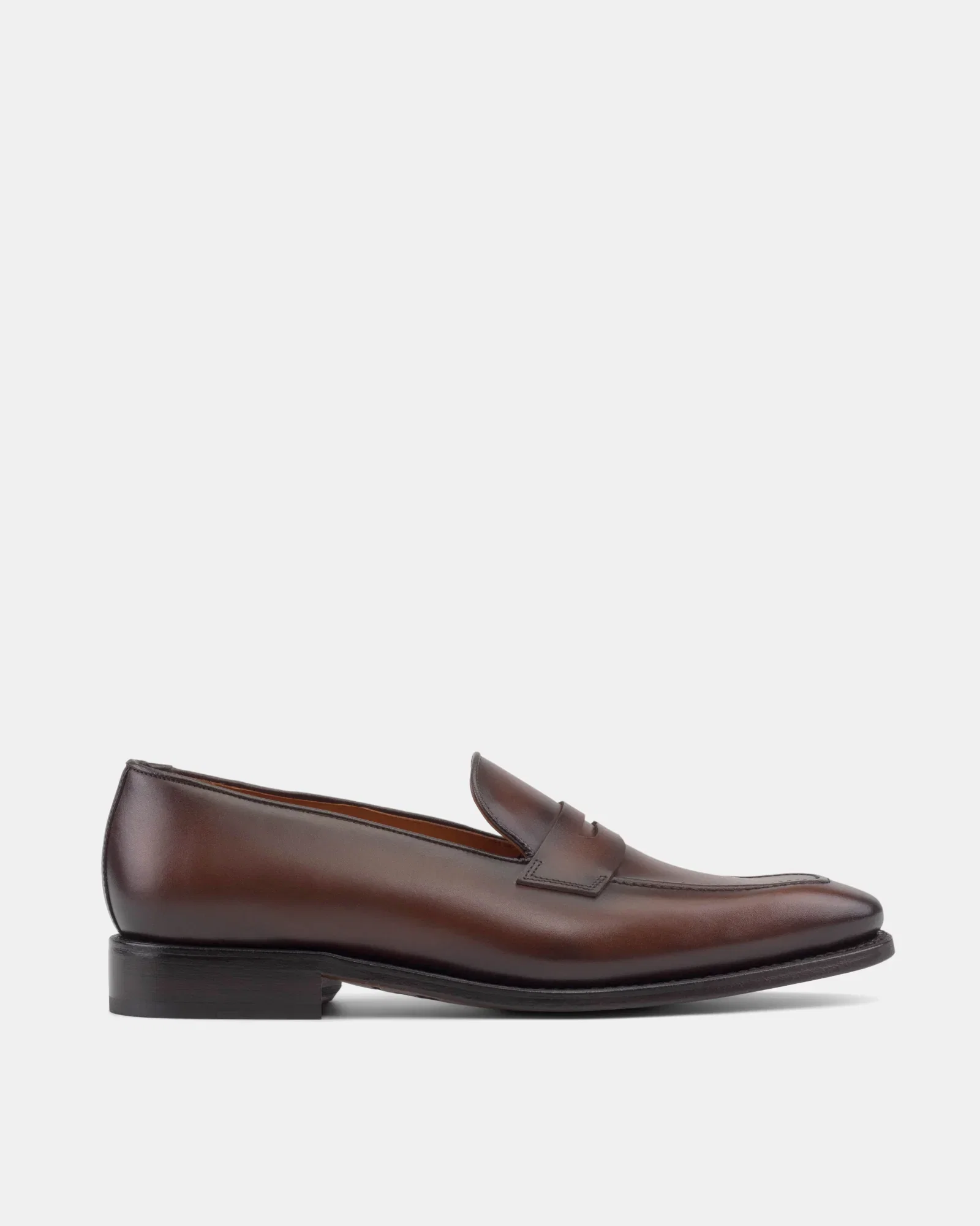 Image of Smith Brown Calf Penny Loafer - 722