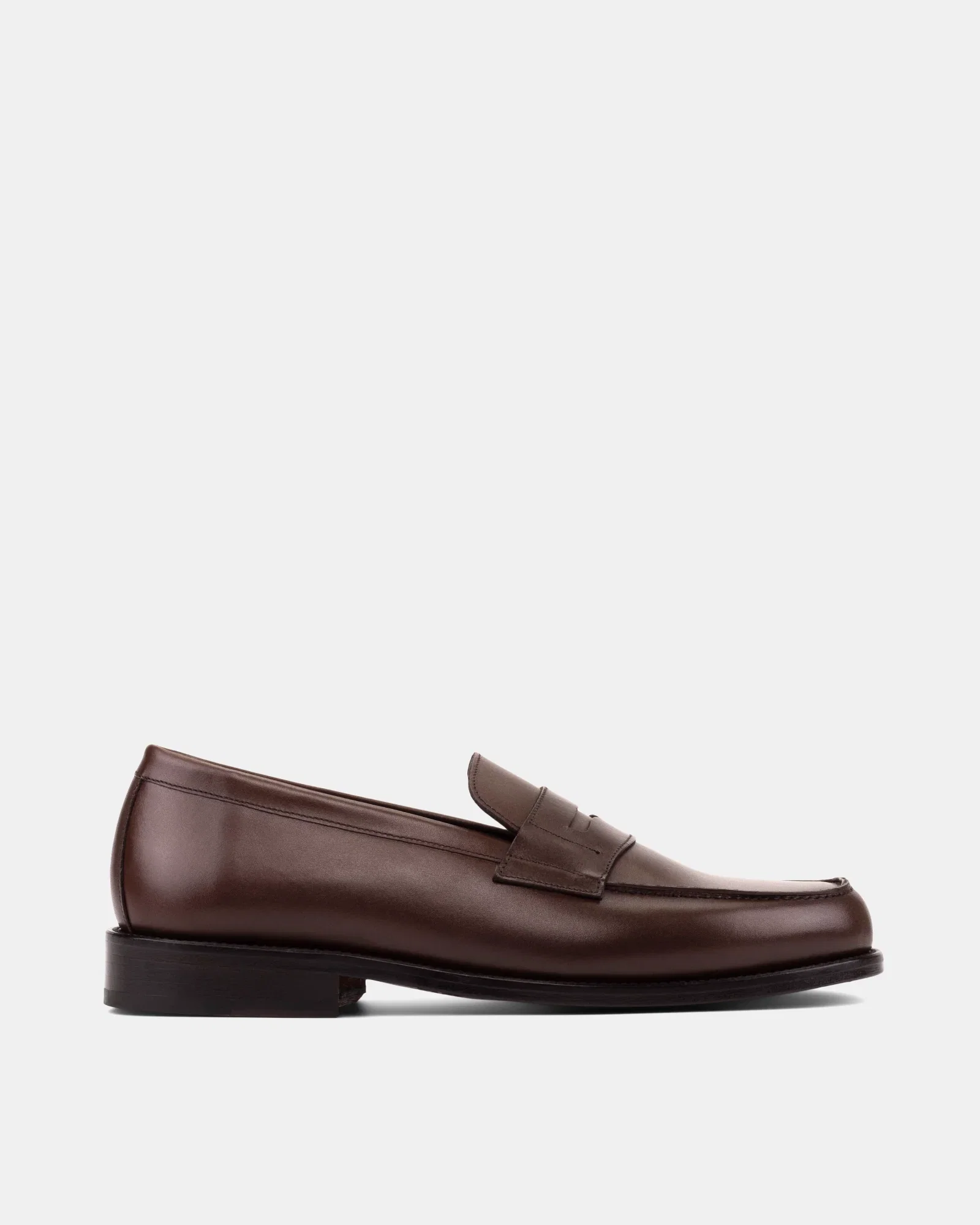 Image of Henry Chocolate Penny Loafer - 144