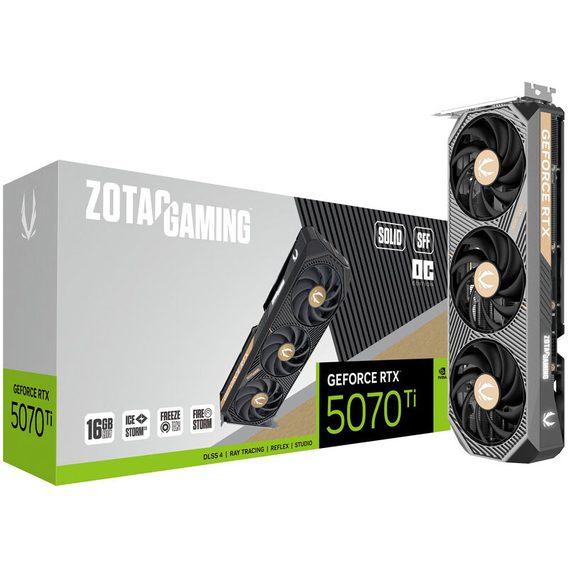 ZOTAC GAMING GeForce RTX 5070 Ti Solid SFF OC, 16384 MB GDDR7
