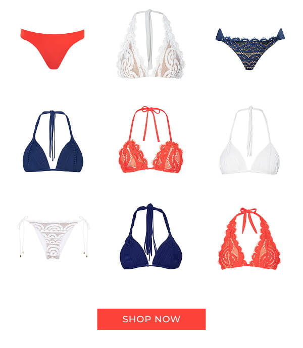 red white blue