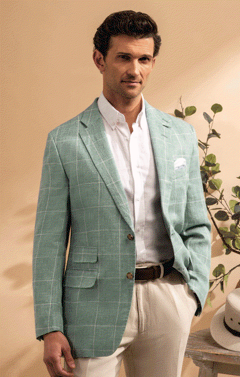 Men's House of Bruar Classic Linen Jacket
