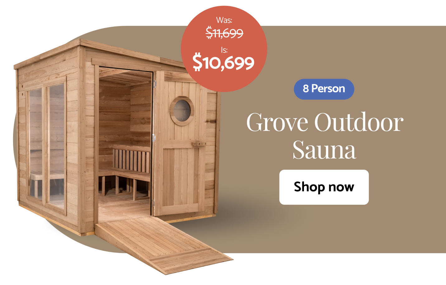 Grove Outdoor Sauna