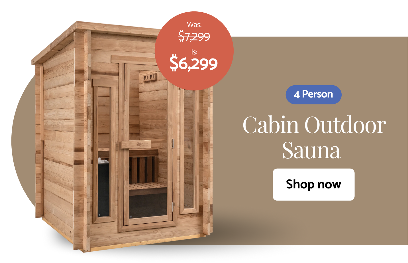 Cabin Outdoor Sauna