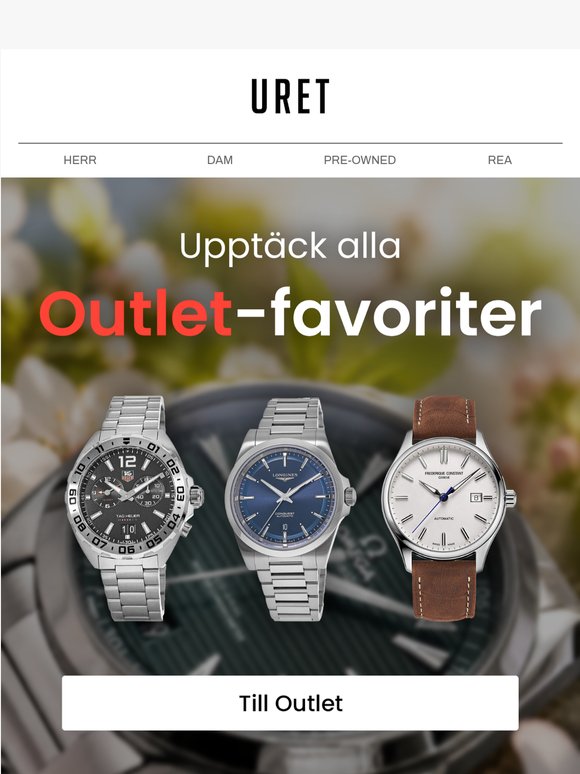Klockor på rea & klockor för dig ⌚ 🎁
