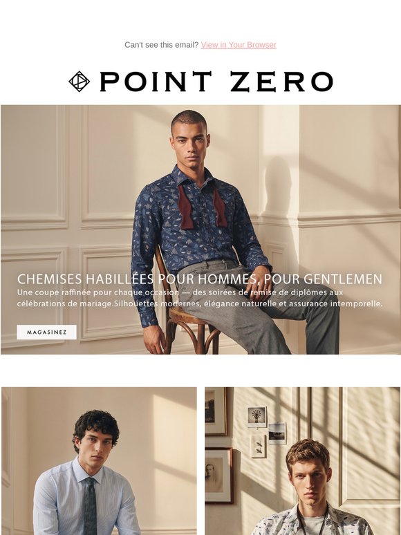 Chemises intemporelles pour l’homme moderne