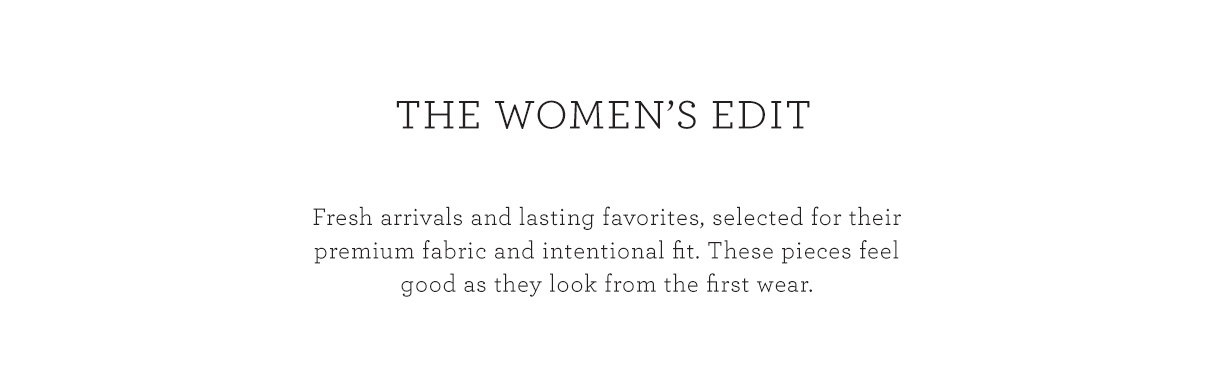 The Women's Edit