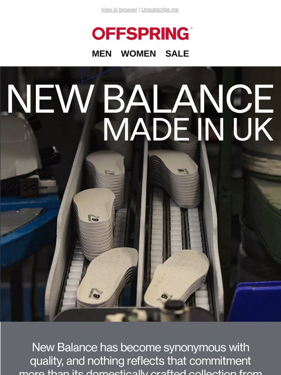 New Balance: Made in UK