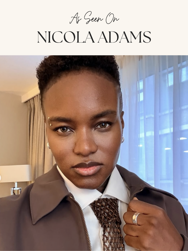 As Seen on Nicola Adams | Chunky Tapered Nomad Hoops & Wide Waterfall Ring