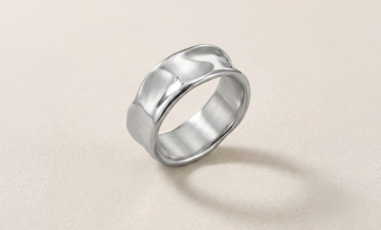 Wide Waterfall Ring