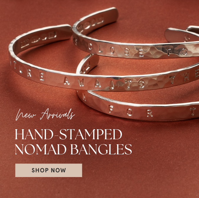 New Arrivals | Hand-Stamped Nomad Bangles