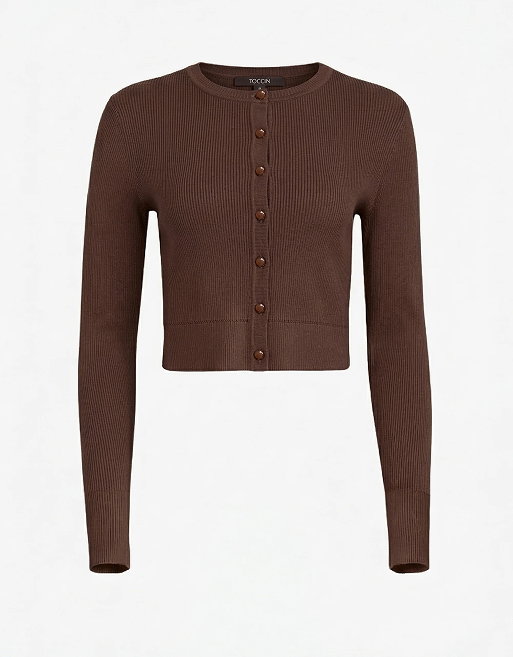 ZOE CLASSIC CROPPED CARDIGAN