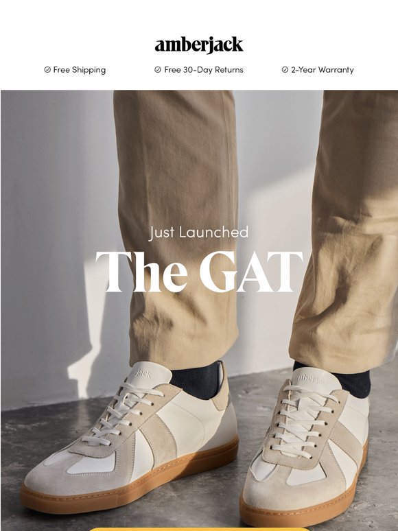 JUST RELEASED: The GAT Sneaker