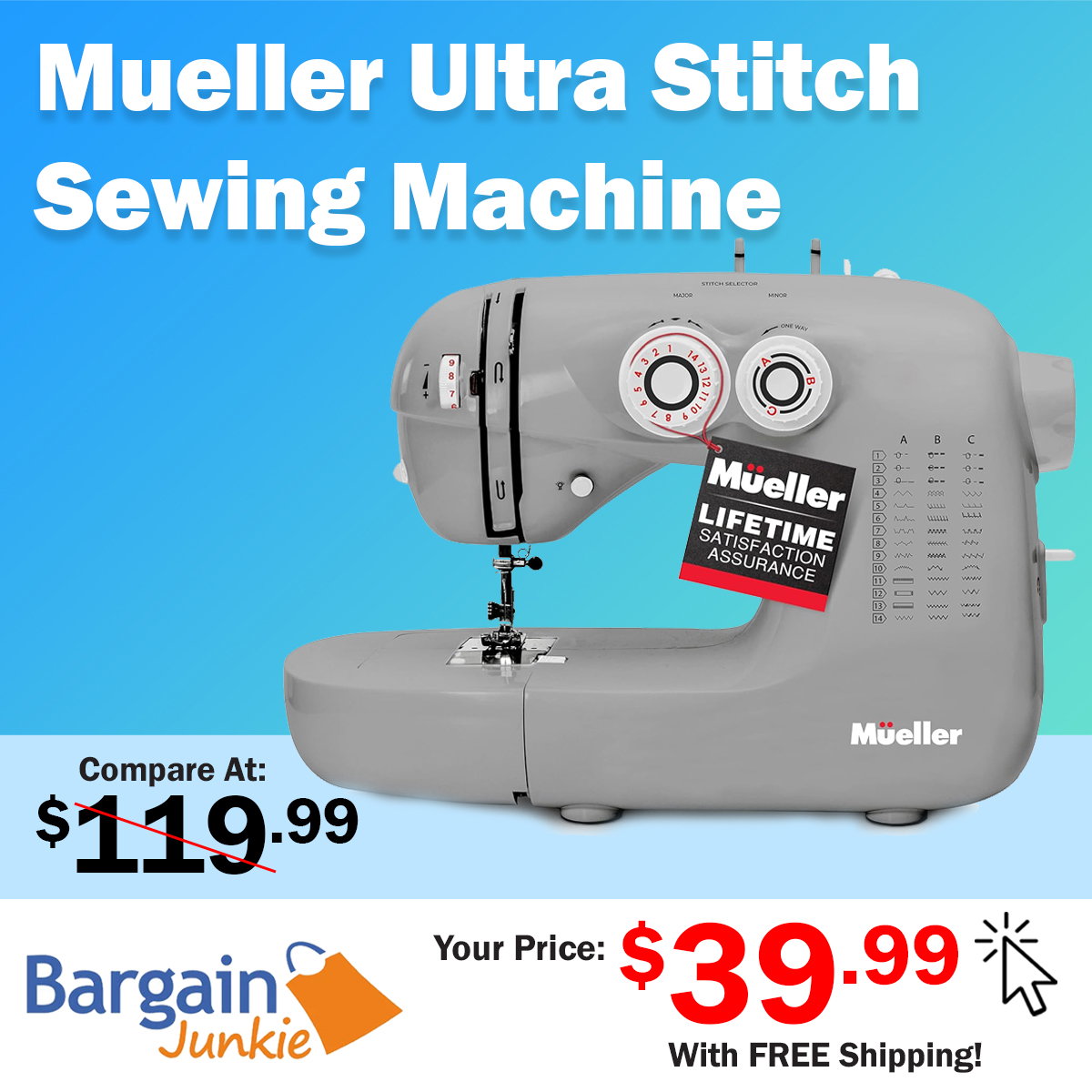 https://www.bargainjunkie.com/products/mueller-ultra-stitch-sewing-machine-110-stitch-applications-led-light-foot-pedal-reverse-buttonhole-button-and-zipper-sewing-easy-to-use-thread-cutter-removable-accessories-storage-grey