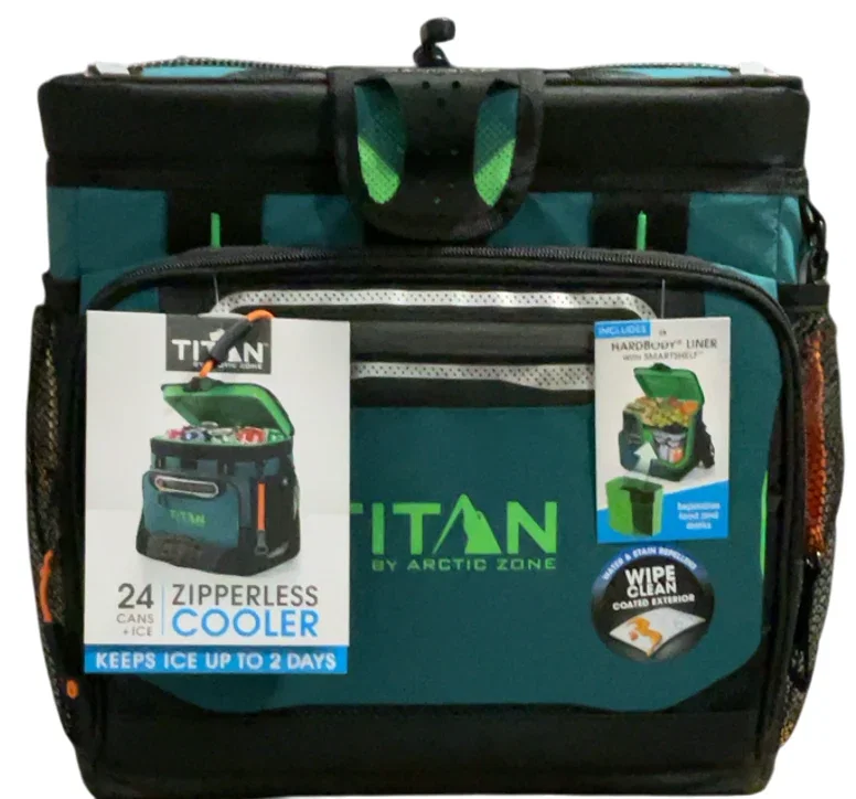 Image of Titan by Arctic Zone 24 Can Zipperless Soft Cooler, Pine
