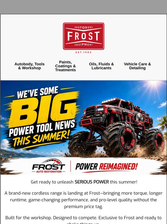 Big Power. Big Torque. Big News this Summer.