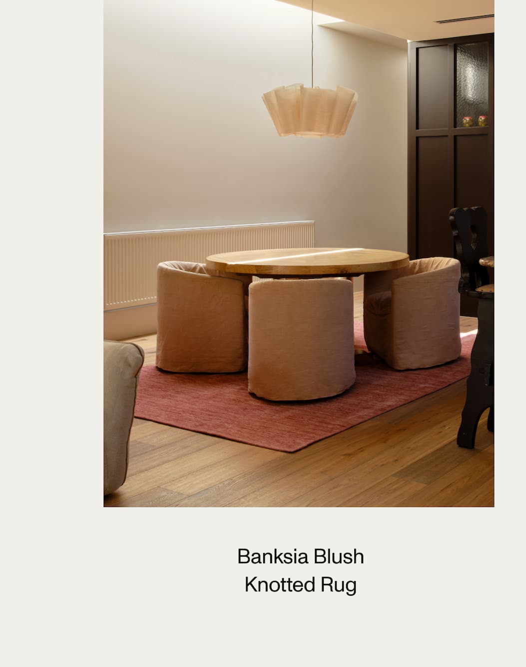 Banksia Blush Knotted Rug