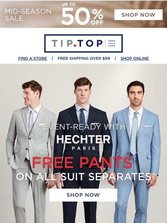 Your Next Event Look is Covered with Hechter Paris