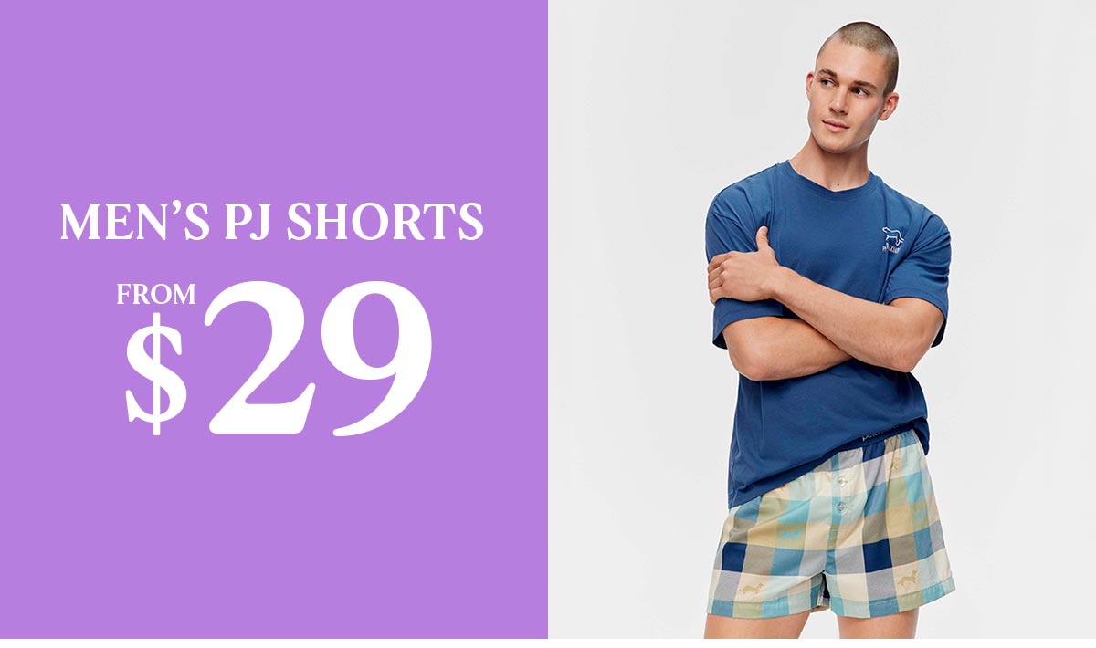 Men's PJ Shorts From $29
