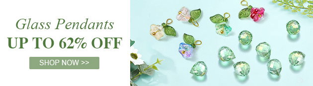 Glass Pendants UP TO 62% OFF