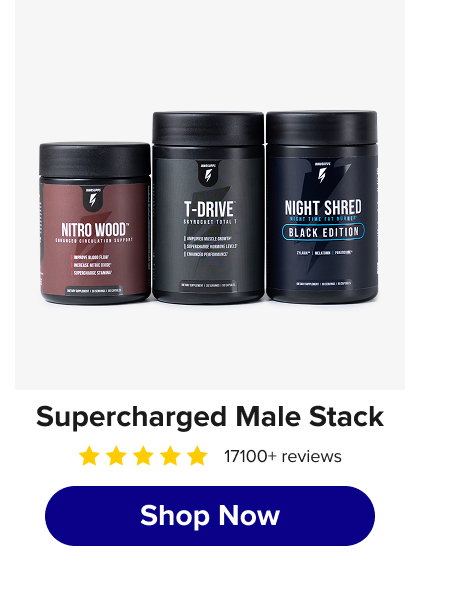 Supercharged Male Stack - 17100+ reviews