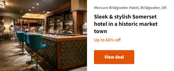 Sleek & stylish Somerset hotel in a historic market town