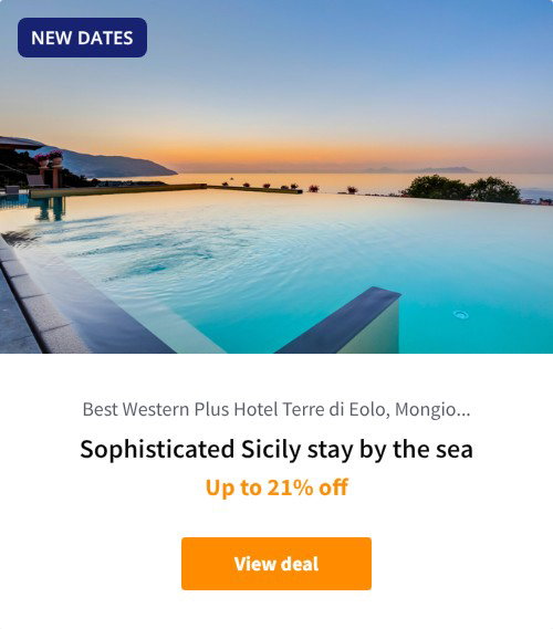 Sophisticated Sicily stay by the sea