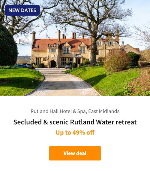 Secluded &amp; scenic Rutland Water retreat