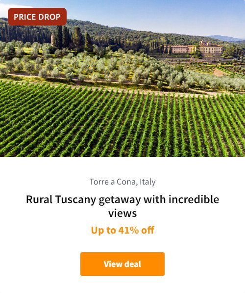 Rural Tuscany getaway with incredible views