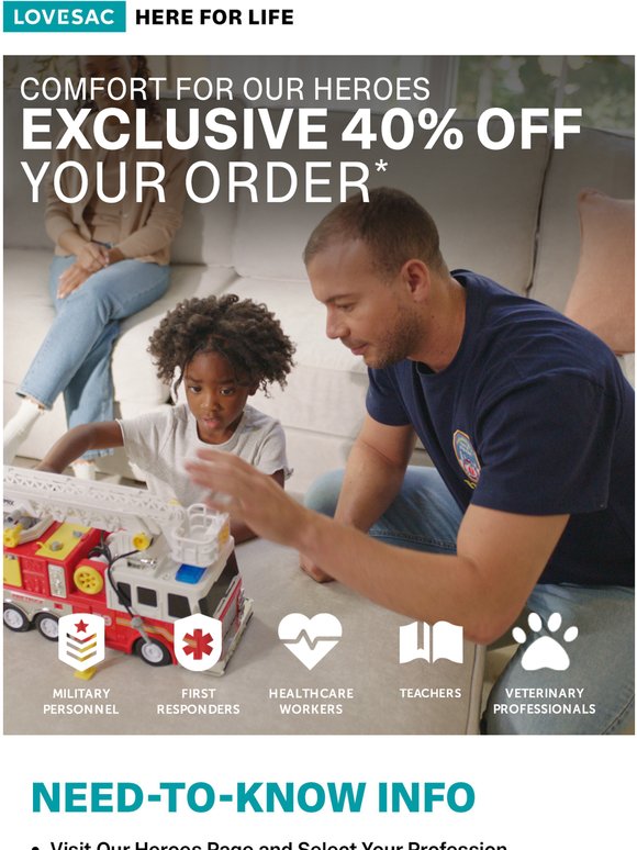 Heroes, Your Chance for 40% Off Ends Tomorrow.