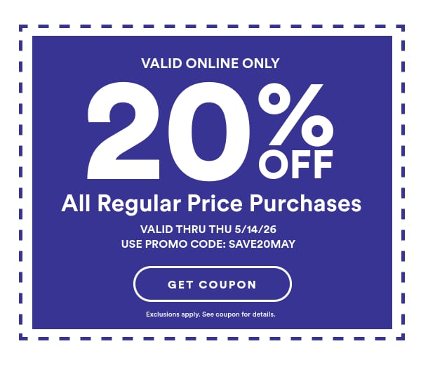 Coupon shown - Click here to get your coupon - Exclusions apply. See coupon for details.