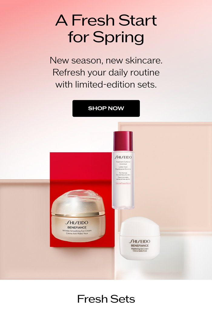 A fresh start. New season, new skincare.