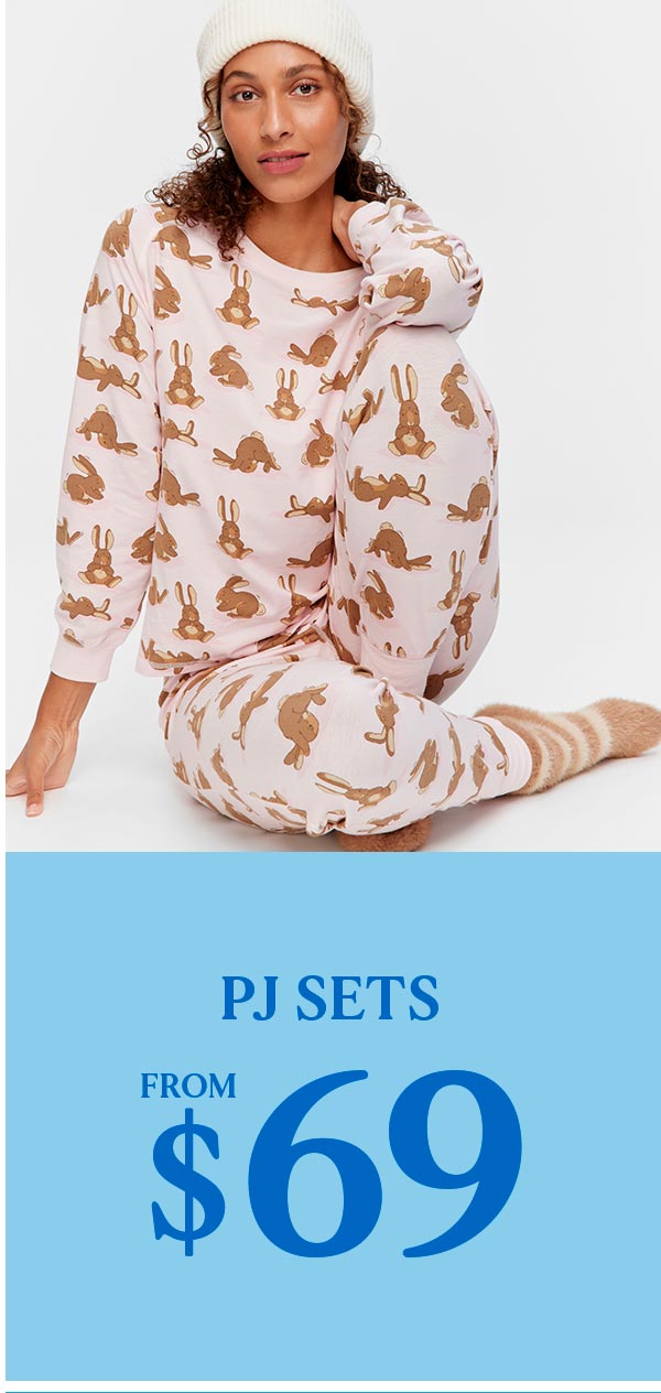 PJ Sets From $69