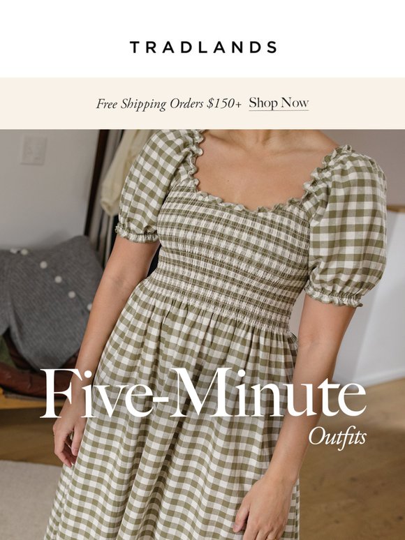Five-Minute Outfits ⏱️👟