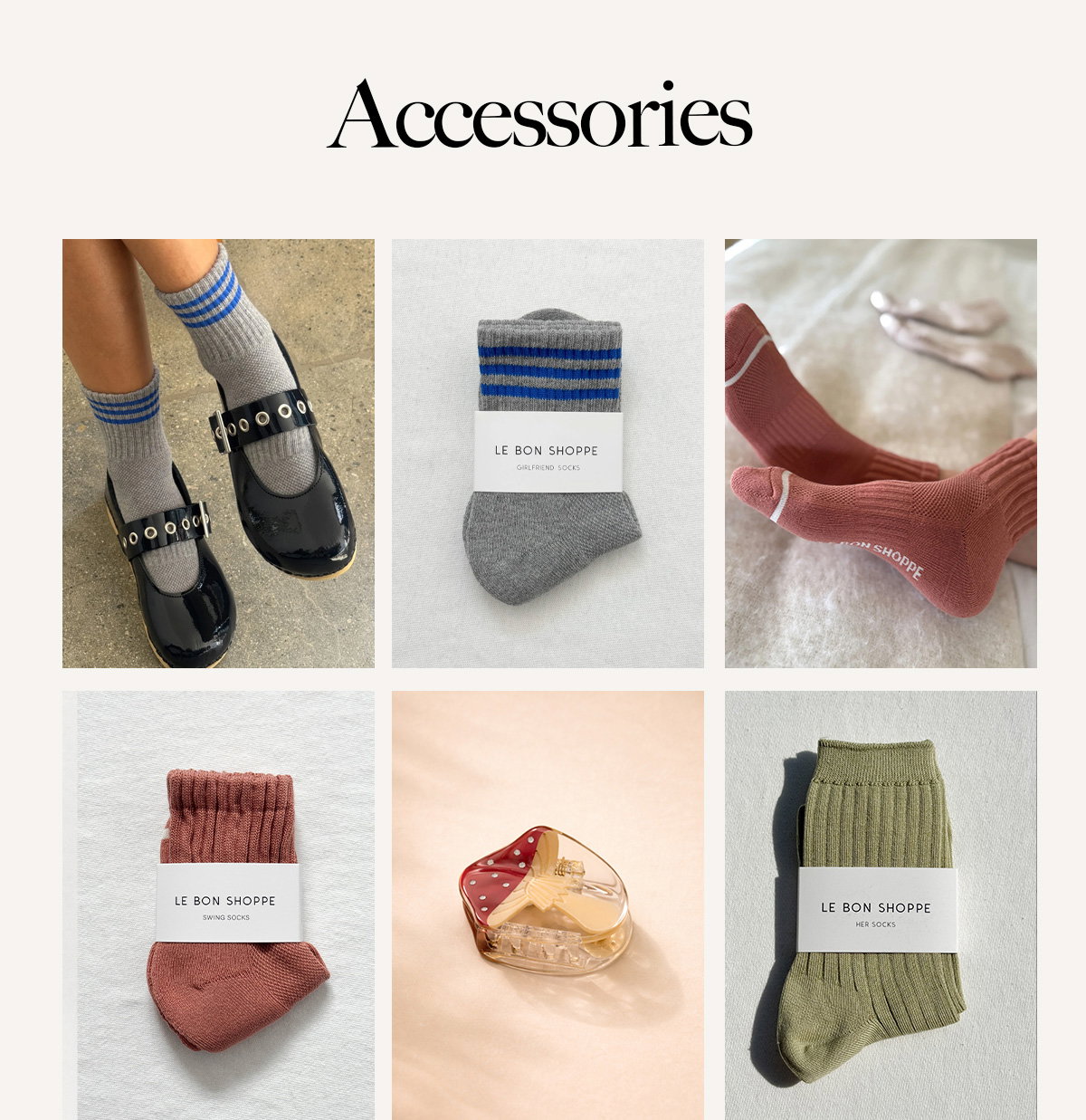 NEW ACCESSORIES