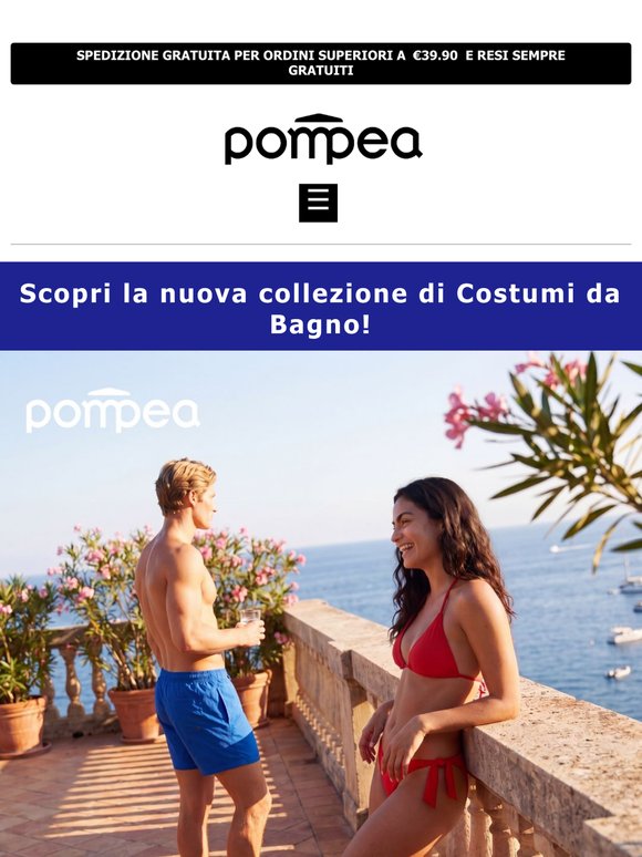 Nuovi costumi donna e uomo online 😎👙