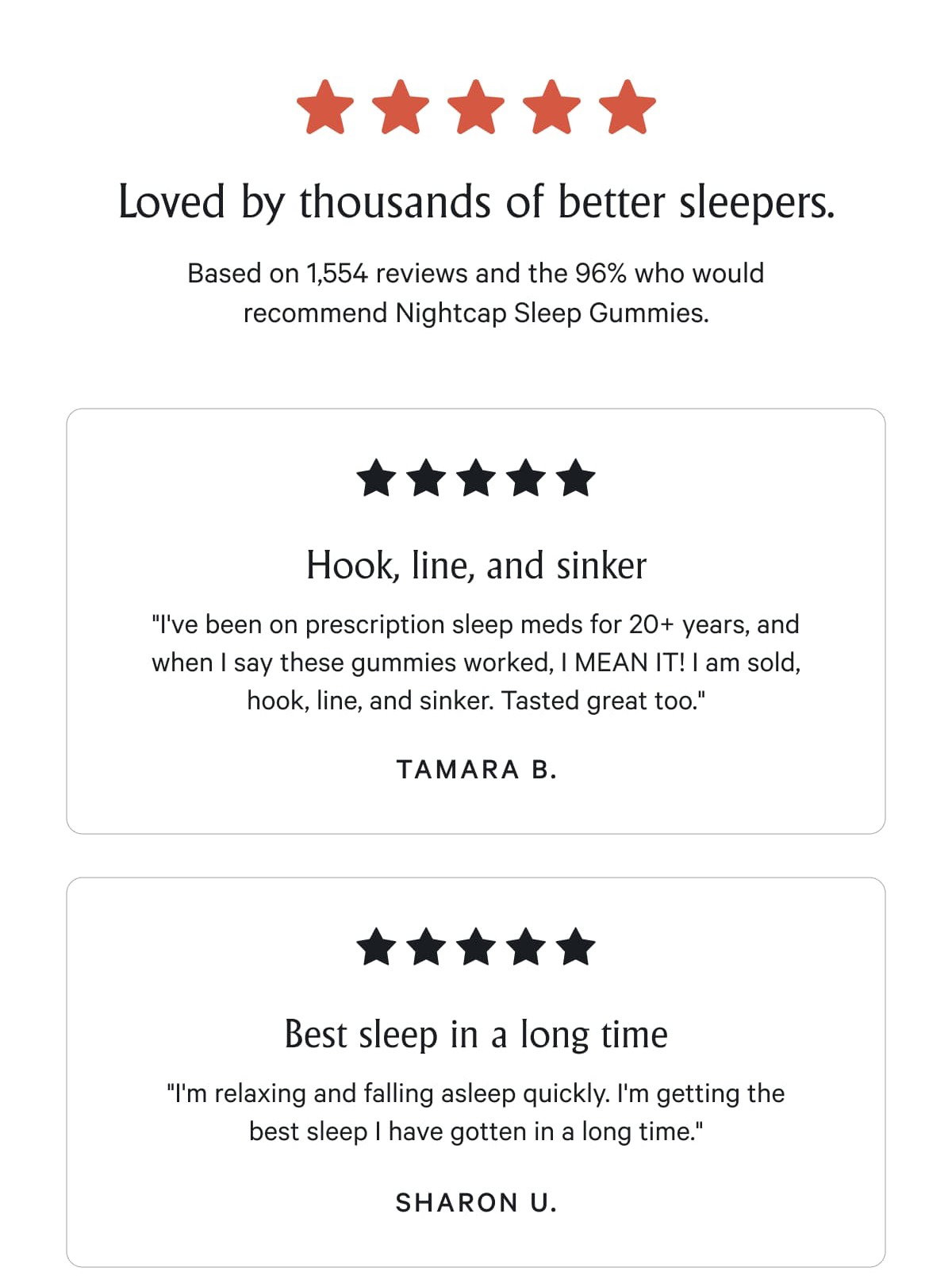 Loved by thousands of better sleepers.
