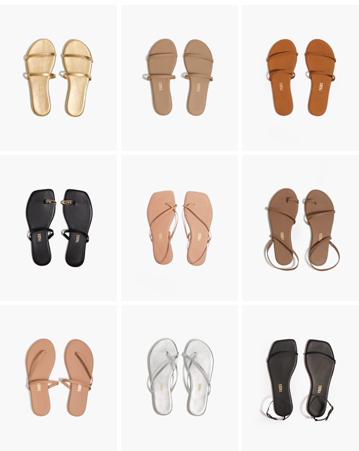 Multi Strap Sandals
